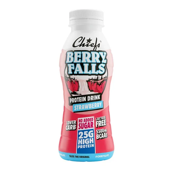 CHIEFS Milkshake protéiné — Fraise · 330 ml