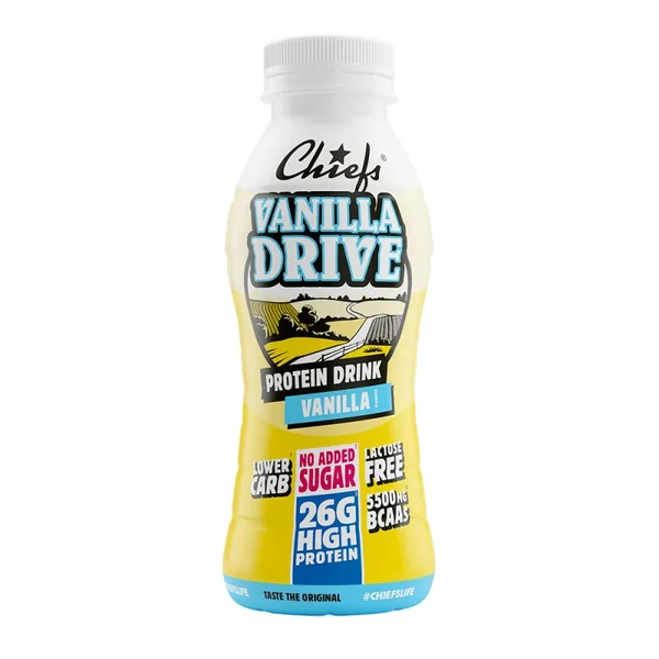 CHIEFS Milkshake protéiné — Vanille · 330 ml