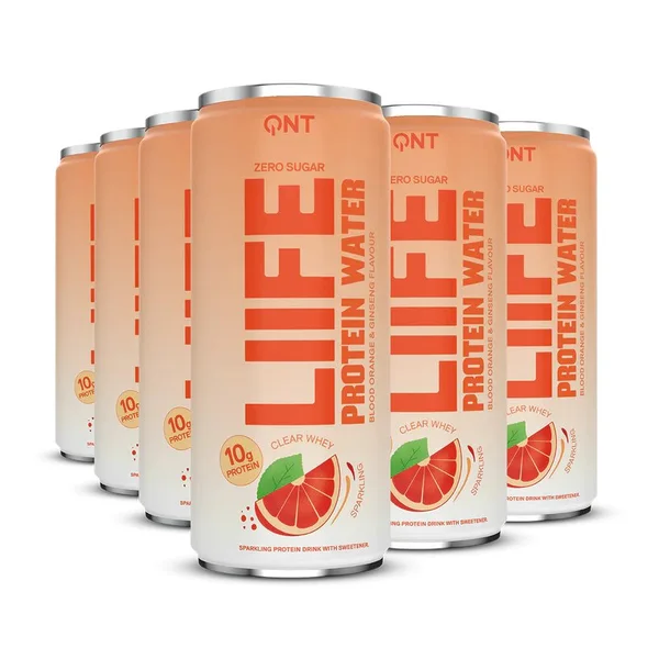 QNT Protein Water — Orange sanguine & ginseng · 330 ml